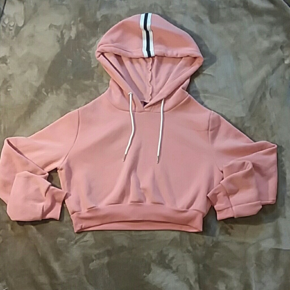 Crop top pink sweater rue 21 never worn